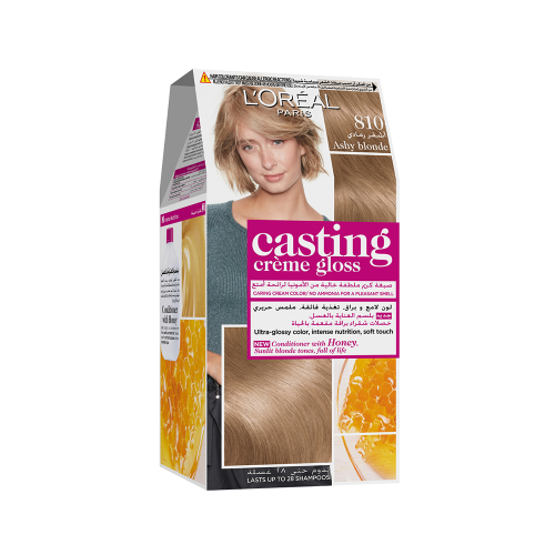 لوريال صبغه شعر كاستنق 810 اشقر لؤلؤي