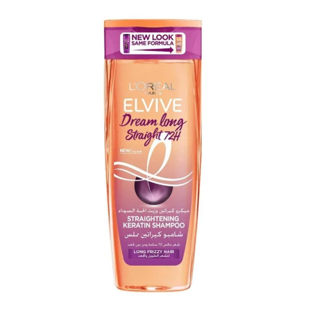 لوريال شامبو شعر 200 مل ايلفيف طول الاحلام كيراتين مملس