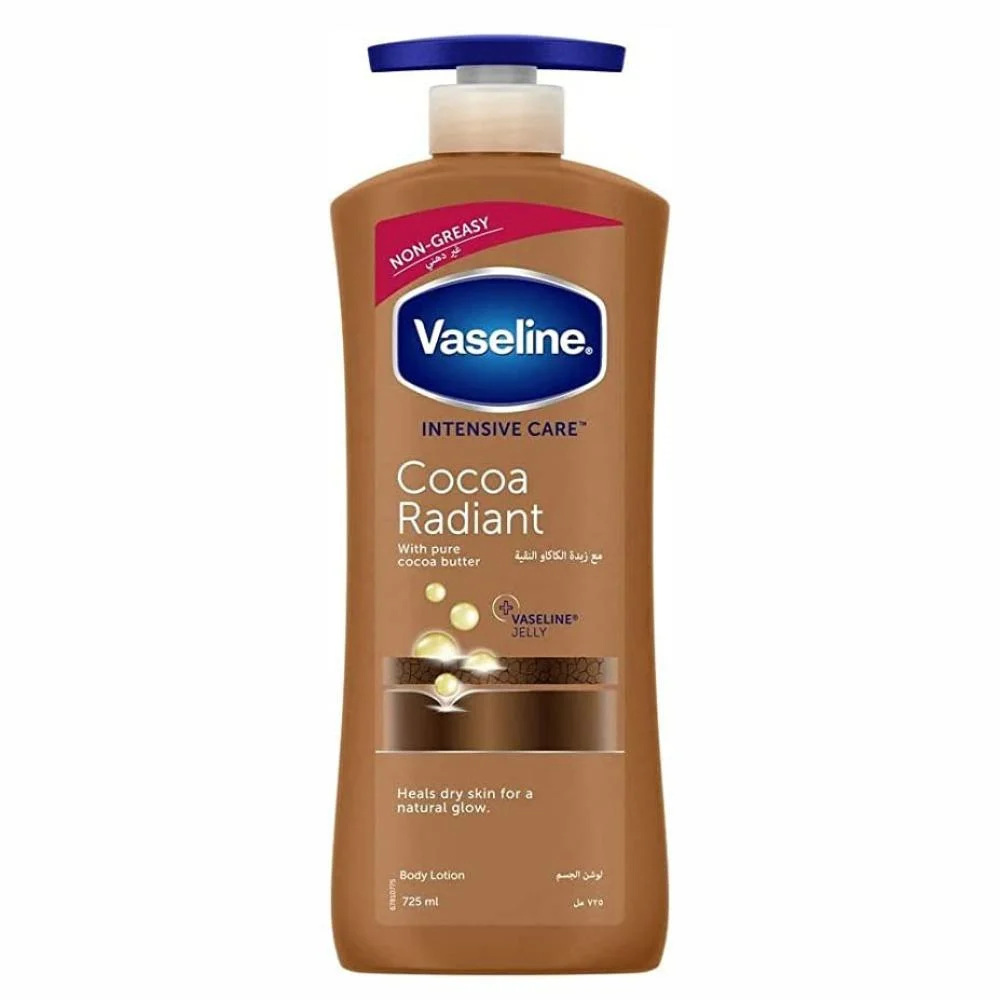 فازلين لوشن جسم 725 مل عنايه مركزه اشراقه الكاكاو