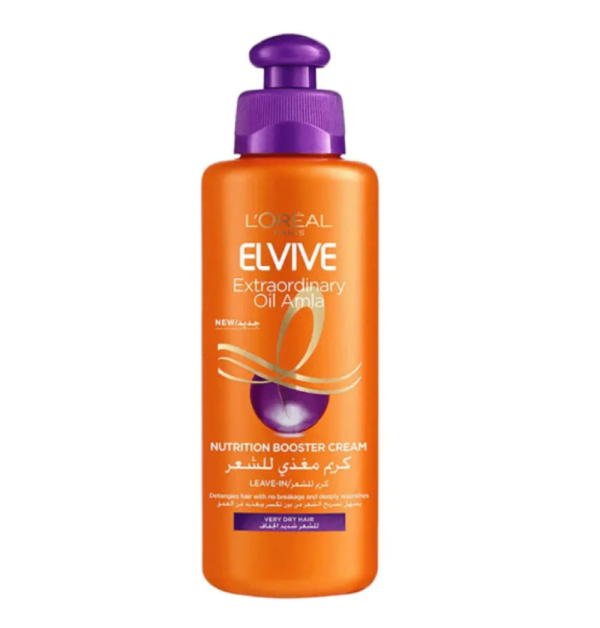 لوريال كريم شعر ليف ان 200 مل ايلفيف زيت استثنائي املا زيوت ثمينه