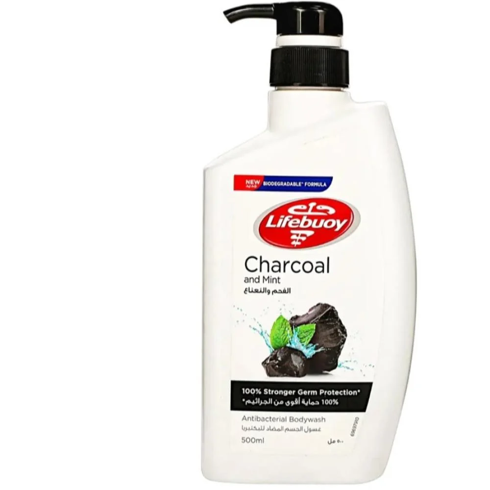لايف بوي جل استحمام 500 مل الفحم والنعناع