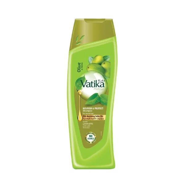 فاتيكا شامبو شعر 400 مل يغذي ويحمي بالزيتون والحناء