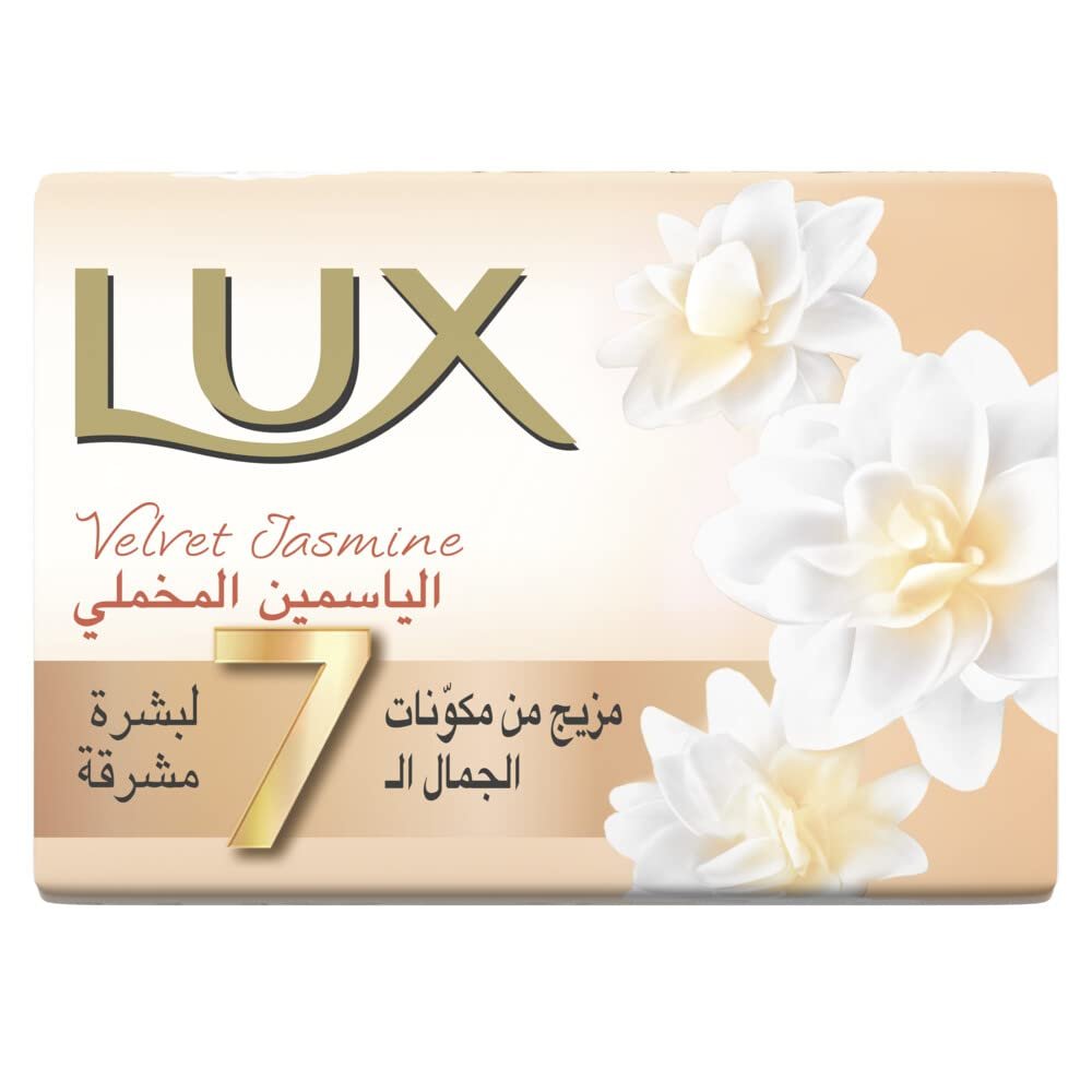 لوكس صابون قالب 120 جرام الياسمين المخملي