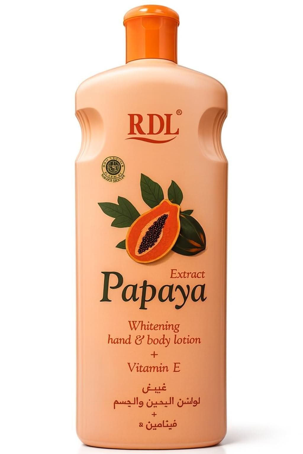 ار دي ال لوشن جسم 600 مل الاندونيسيي الأصلي بالبابايا
