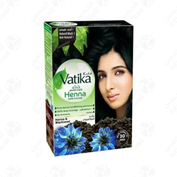 فاتيكا شامبو صبغه بالحناء 20 مل اسود