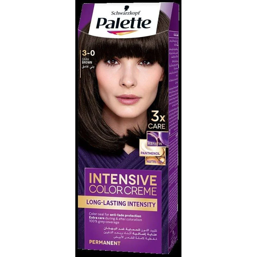 باليت صبغه شعر مكثفه 3 0 بني غامق