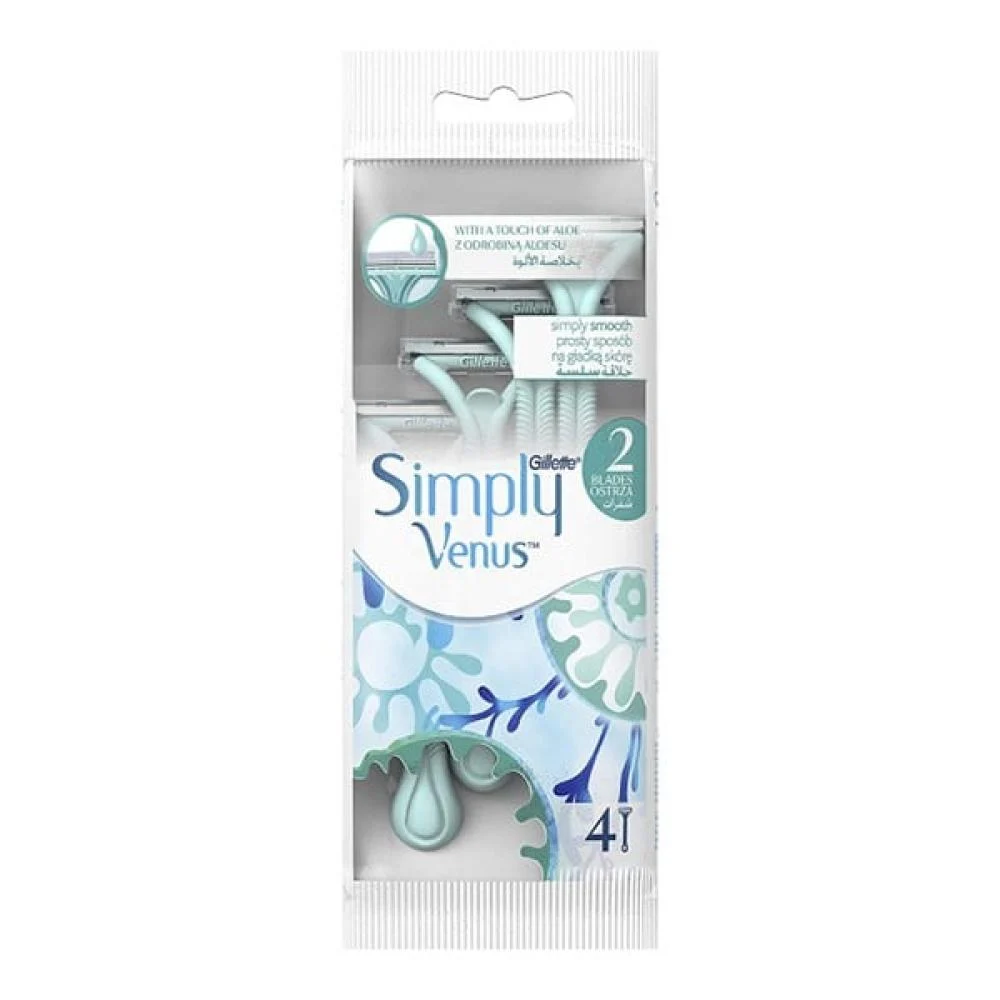 جيليت حلاقه سمبلي فينوس 2 12 عبوه 8+4 مجانا