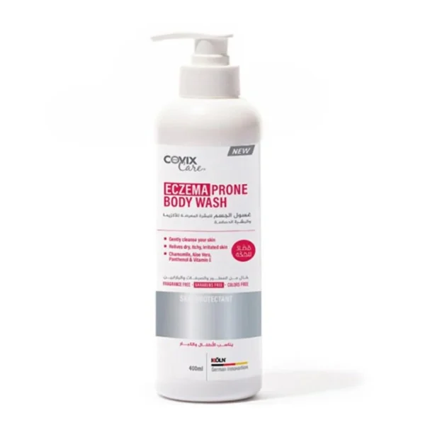 كوفيكس غسول جسم 400 مل للبشره الحساسه والمعرضه للاكزيما