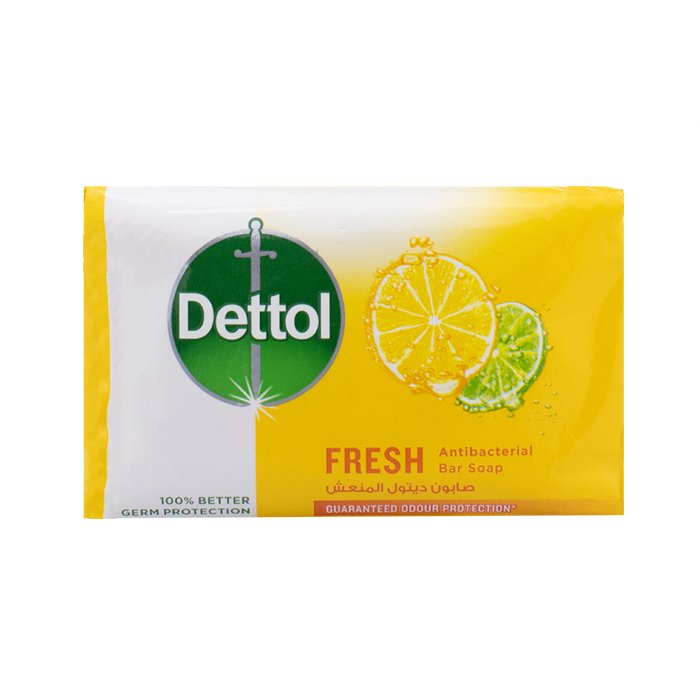 ديتول صابون قالب 120 جم منعش