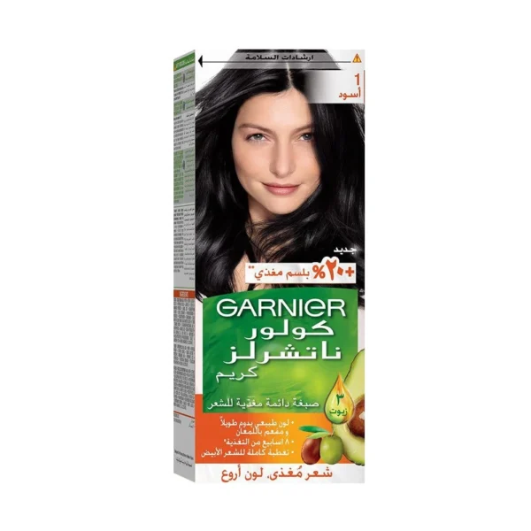 غارنييه صبغه شعر طبيعيه 1 اسود