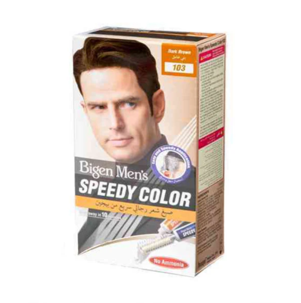 بيجين صبغه شعر سبيدي بدون امونيا للرجال 103 بني غامق
