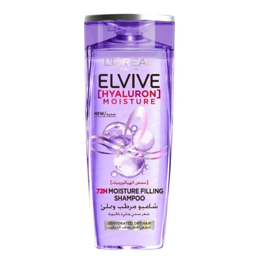 لوريال شامبو شعر 600 مل ايلفيف حمض الهيالورونيك المرطب