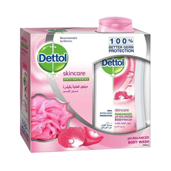 ديتول جل استحمام 250 مل عنايه بالبشره