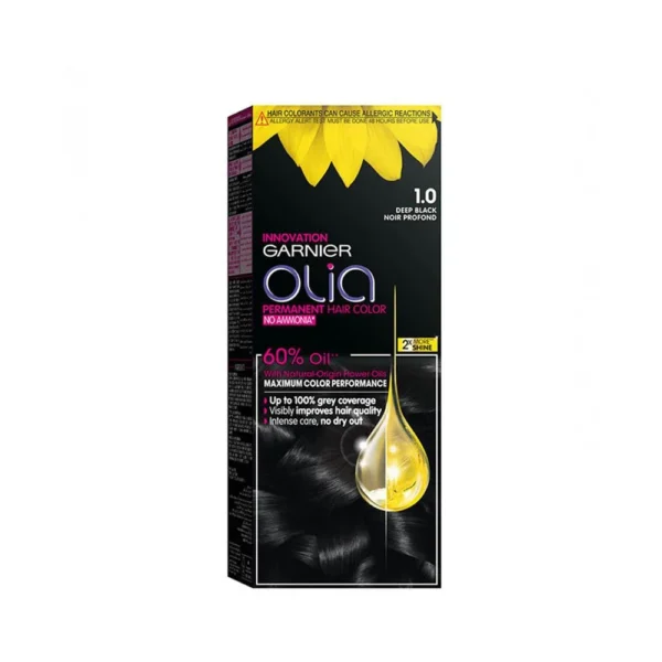 غارنييه صبغه خاليه من الامونيا اوليا 1 0 اسود غامق