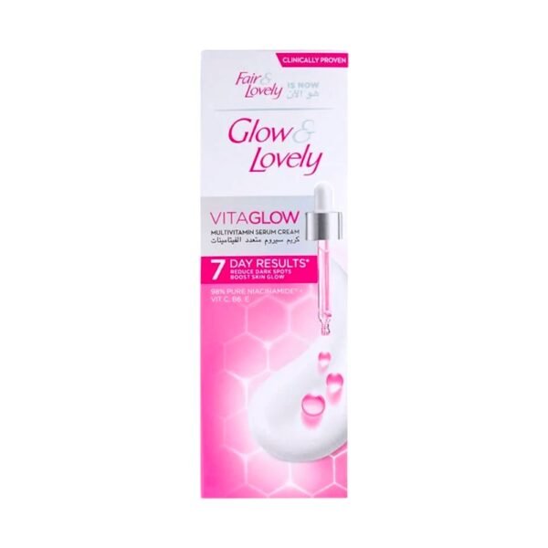 غلو اند لفلي كريم للوجه 25 مل ملتي فيتامين المطور