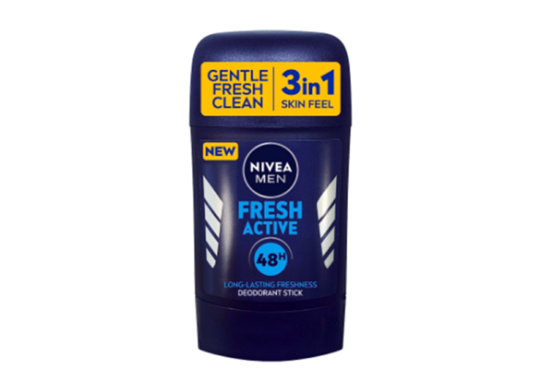 نيفيا مزيل عرق ستيك 50 مل رجالي فريش اكتيف 1في3