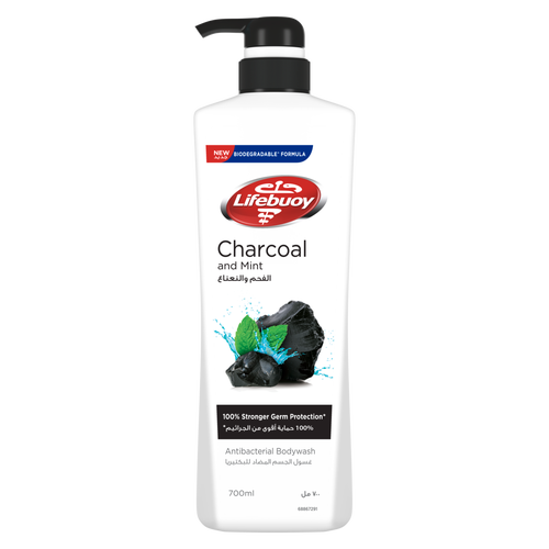 لايف بوي جل استحمام 700 مل الفحم والنعناع