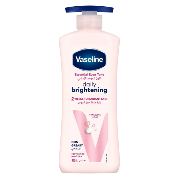 فازلين لوشن جسم 400 مل اللون الموحد الاساسي حماية للأشعة الفوق بنفسجية