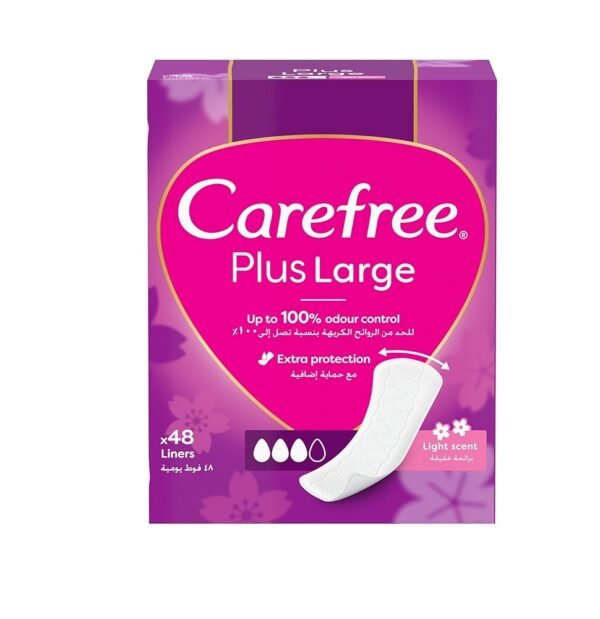 كيري فري بلس فوط نسائيه 48فوطه كبيره برائحة خفيفة