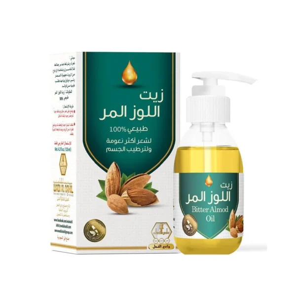 وادي النحل زيت الشعر و الجسم 125 مل زيت اللوز المر