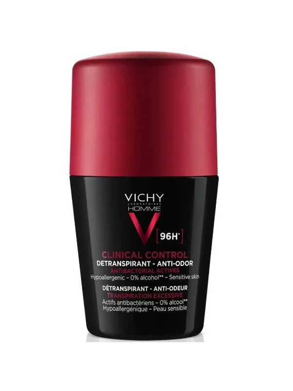 فيتشي رول مزيل العرق 50 مل كلينيكال كنترول للرجال