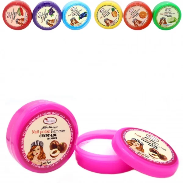 مزيل طلاء اظافر يمي شرائح كبير منوع