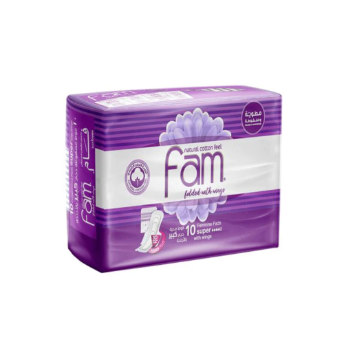 فام ماكسى مطوية سوبر بالأجنحة 10 قطعة