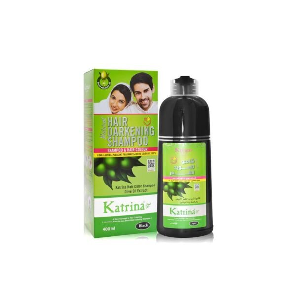 كاترينا شامبو صبغه 400 مل اسود